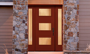 Entry door of a house